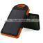  Express With Scilicon Cover 12000mAh Solar mobile power bank waterproof wireless charger