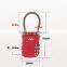 American Popular style security suitcase cable lock /tsa padlock/tsa lock