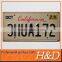 china high security car number plate