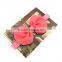Children Chiffon Bow Hair Band,new Design Hair Band,elastic Hair Band