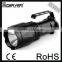 800 rechargeable LED flashlight with tail clip