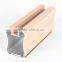 6063 Anodizing aluminium profile for sliding wardrobe door