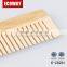 eco-friendly bamboo material cheap hotel bathroom hair comb