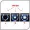 Outdoor portable round shape 36+5 led 41led 4pcs AA ABS white camping light