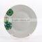 High quality factory directly ceramic porcelain plates, printing ceramic soup plates dishes(SGS BSCI cetificate)