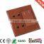 Moderm replica wood wall switch