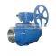 Pneumatic Operate Jacket Insulation hot water Ball Valve