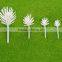 model artificial small trees in plastic