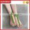 V-990 Elegant Handmade Choice Crochet Barefoot Sandals Anklet Body Jewelry Wholesale Turkey Bracelet Anklet Chain