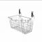 Stainless steel European style storage basket, wire storage basket