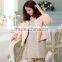 New Design Lady Fashion 2015 Winter Short Style Rabbit Fur Coat with Trim