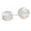 5 Pairs Opal Hollow Saddle Plug Flesh Tunnel Earlet - Available in Low & Giant Gauges