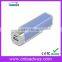 best selling products 2600mAh portable power bank rechargeable battery for phones lipstick style back up power
