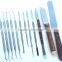 LAB SPATULAS GRITMAN WOOD HANDLE