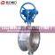 Stainless steel Flanged Gear Box Butterfly Valve