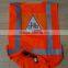Outdoor waterproof EL safety vest / EL sheet safety vest / EL Panel safety vest