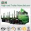 trailer for use to transport timber / wood transportation truck