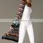 Knitting female jacquard Long knitted sweater