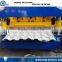 Russia Popular Type Color Coated Metal Roofing Tile Roll Forming Machine With Hydraulic Station