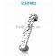 Fancy style zinc alloy furniture cupboard door handles