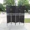 2015 Fashion style exquisite 4 panel folding metal room divider