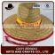 custom promotional straw hat body