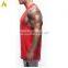 Custom fitness tank tops men's gym loose singlets