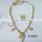 wedding jewelry set wedding jewelry gold plated jewelry sets