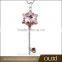 OUXI 2016 Top Quality Korean Design Key Charming Pendant Indian Jewelry Necklaces 11533
