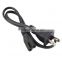 UL HOT Offer ! North American 2 Flat Pin Polarized Plug Power Cord computer power tools extension cord 2 pin plug USA power cord