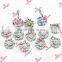 Colorful Enamel Ice Cream Pendant Charms for Fashion Decoration (MPE)