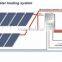 Concentrated solar power system for water heating