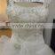 Beaded bodice Ruffly skirt alibaba wedding dress 2016 newest design