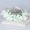 Stock Handmade Soft Multi Color Hair Accessories Headband, Synthetic Flower Fabric Hairbands