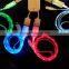 New LED Light Micro USB Charger Data Sync Cable Cord for Samsung Led USB Cable