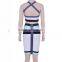2015 made in China high quality bandage dress wholesale cheaper hot sex ladies two piece bandage dress