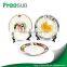 Cheap Price Wholesale Art Decoration White Blank 8" Flower Rim Ceramic Sublimation Round Plate For Christmas DIY Gifts