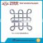 Daming The Most Fashionable Top Quality Wrought Iron Arts , Iron Craft Fencing YS-108