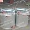 Professional zinc iron bucket Zinc Bucket in sale for latex liquid in Zhanjiang