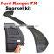 4X4 off road air intake snorkel for Ranger PX T6 2011 onwards