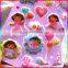 custom small cartoon puffy sticker/foam sticker for kids