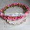 artificial handmade Bridal Hair flower girl head wreath & bridemaid halo woodland garland wreath crown DIY