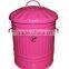 Power Coated Steel recycling trash containers