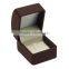 Custom printed ring packaging wooden box gift boxes