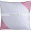 Soft Fashionable personalized sublimation pillow cushion with color edge