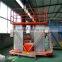 Hydraulic one man lift/electric lift work platform/single mast aluminum alloy lift