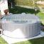 China manufacture large 8 person spa tub outdoor swimming spa with bubble jets
