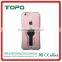 360 degree Round plastic bracket Transparent tpu back cover cell Phone accessory case For apple iphone 6 6S plus