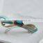 MYLOVE blue gem hair barrette girl vintage hair accessory