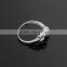 Silver plated dophin finger rings fashion imitation white gold simple ring jewellery for kids